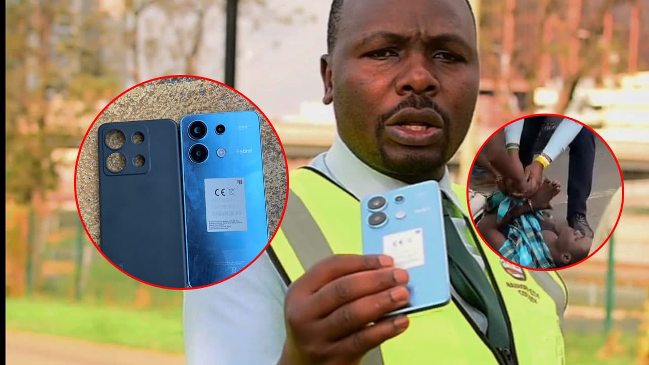NI YA NANI? STOLEN REDMI SMARTPHONE RECOVERED AT UHURU HIGHWAY